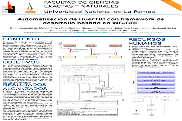 Automatización de HuerTIC con Framework de Desarrollo Basado en WS-CDL
